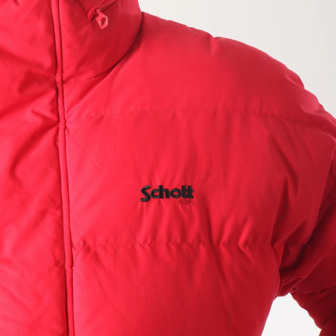 Promo 🥰 Doudoune Nebraska Rouge de Schott NYC ❤️ 5 Promo 🥰 Doudoune Nebraska Rouge de Schott NYC ❤️ – Image 3