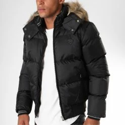 Top 10 🛒 Doudoune Capuche Fourrure 2108J Noir de Schott NYC 🌟