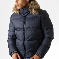 Sortie 🔥 Doudoune 2108J Bleu Marine de Schott NYC 👏