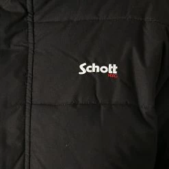 Vente flash ⭐ Doudoune Nebraska Noir de Schott NYC 🎉 -Schott NYC Soldes schott nyc 194181 NEBRASKA BLACK 20190829T135256 03