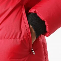 Le moins cher 🤩 Doudoune Capuche Idaho Rouge de Schott NYC 🌟 -Schott NYC Soldes schott nyc 229117 IDAHO2 RED 20200820T133813 04