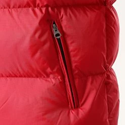 Meilleure vente ❤️ Doudoune Capuche Idaho Rouge de Schott NYC 🎉 -Schott NYC Soldes schott nyc 231573 IDAHO RED 20200914T151437 04