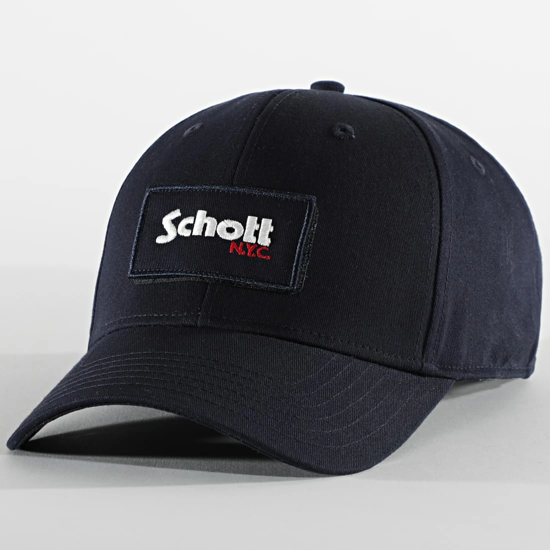 De gros 👍 Casquette 210 Bleu Marine de Schott NYC 🧨 2 De gros 👍 Casquette 210 Bleu Marine de Schott NYC 🧨