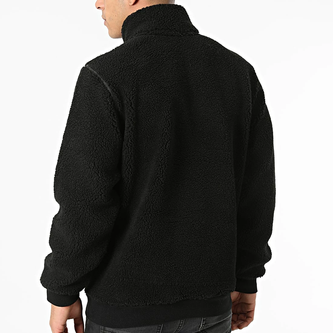 Bon marché 🧨 Sweat Polaire Col Zippé Fourrure SWANDRIC2 Noir de Schott NYC 🔔 6 Bon marché 🧨 Sweat Polaire Col Zippé Fourrure SWANDRIC2 Noir de Schott NYC 🔔 – Image 4