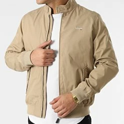 Meilleure affaire 🧨 Veste Zippée CABL1220 Beige de Schott NYC 🎁