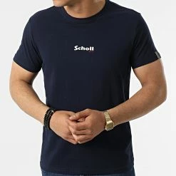 Meilleure vente 😉 Lot De 2 Tee 👕 Shirts Logo 2 Blanc Bleu Marine de Schott NYC 🥰 13 Meilleure vente 😉 Lot De 2 Tee 👕 Shirts Logo 2 Blanc Bleu Marine de Schott NYC 🥰 -Schott NYC Soldes schott nyc 314132 TS01MCLOGO2 WHITE NAVY 20220422T100223 06