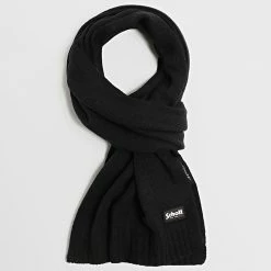 Offres 😀 Echarpe Lance Noir de Schott NYC 🎁