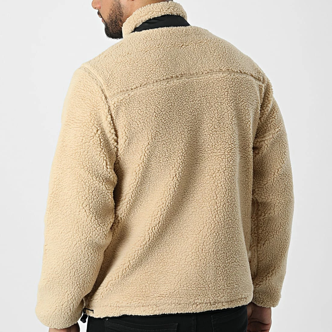 Coupon 😍 Veste Zippée Polaire SWWADE1 Beige de Schott NYC 😍 6 Coupon 😍 Veste Zippée Polaire SWWADE1 Beige de Schott NYC 😍 – Image 4