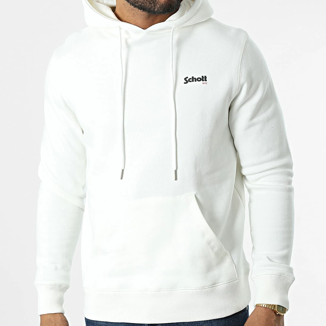 Top 10 ❤️ Sweat Capuche SW Hoody Beige de Schott NYC 🤩 3 Top 10 ❤️ Sweat Capuche SW Hoody Beige de Schott NYC 🤩