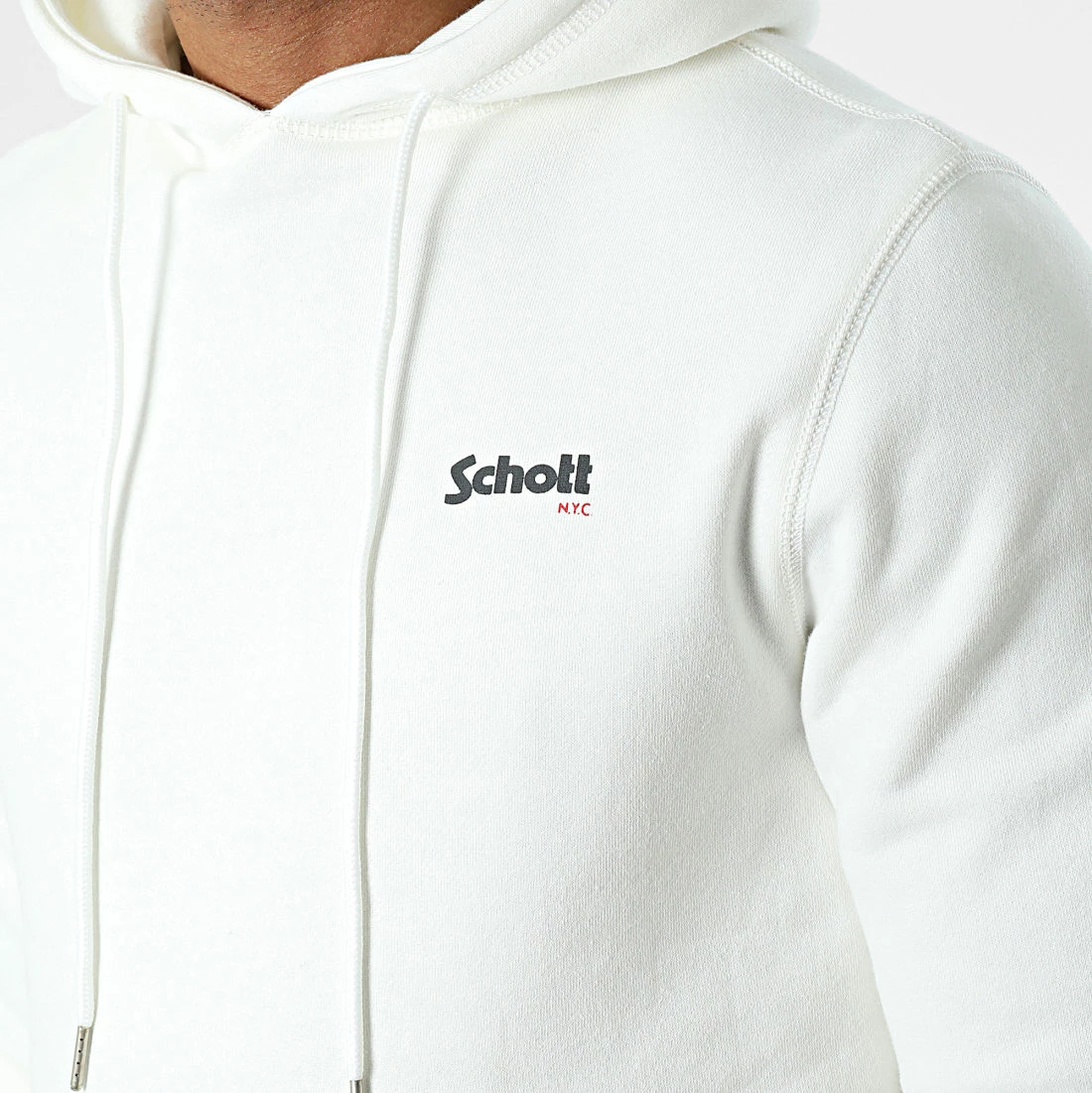 Top 10 ❤️ Sweat Capuche SW Hoody Beige de Schott NYC 🤩 4 Top 10 ❤️ Sweat Capuche SW Hoody Beige de Schott NYC 🤩 – Image 2