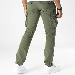 Vente flash 😉 Pantalon Cargo Ranger 70 Vert Kaki de Schott NYC 👍 -Schott NYC Soldes schott nyc 327242 TRRANGER70 OLIVE 20220712T160356 04