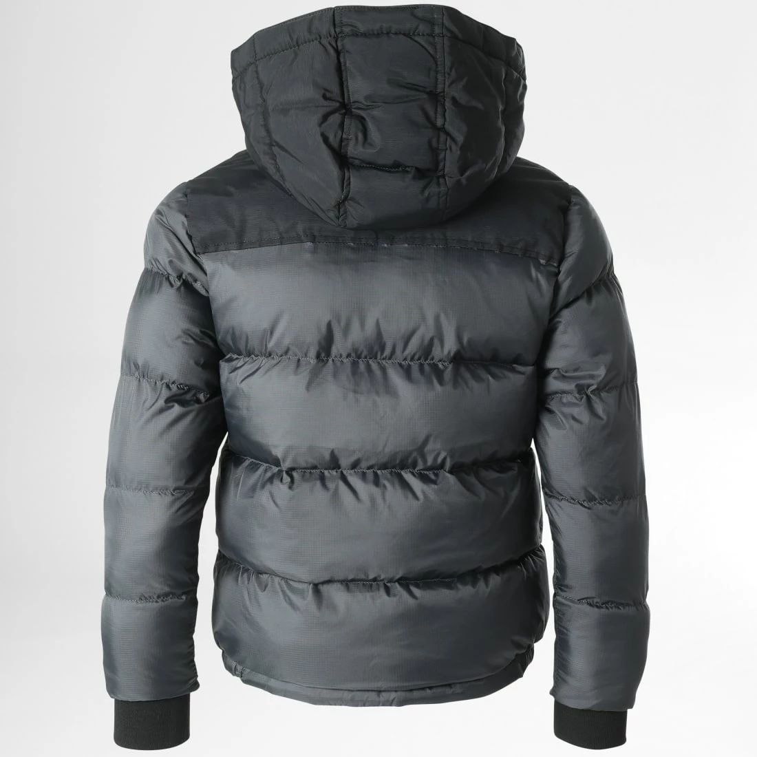 Vente flash 👏 Doudoune Capuche Enfant Utah 2B Gris Anthracite de Schott NYC 🥰 6 Vente flash 👏 Doudoune Capuche Enfant Utah 2B Gris Anthracite de Schott NYC 🥰 – Image 4