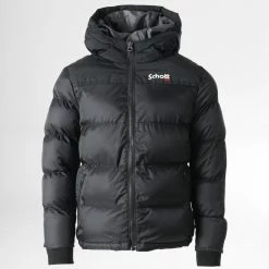 Tout neuf 🥰 Doudoune Capuche Enfant Utah 2B Noir de Schott NYC 🔔