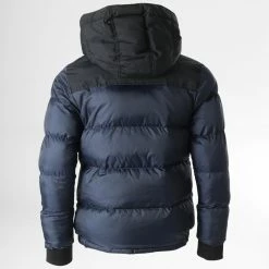 Meilleure vente ✨ Doudoune Capuche Enfant Utah 2B Bleu Marine de Schott NYC ❤️ -Schott NYC Soldes schott nyc 327291 UTAH2B NAVY 20220719T151011 04