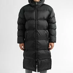 Offres 😍 Doudoune Longue Capuche 2190MAX Noir de Schott NYC 🎁 -Schott NYC Soldes schott nyc 332306 2190MAX BLACK BLACK 20220812T144829 03