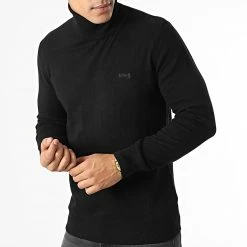 Acheter ✔️ Pull Col Roulé PLBEAL4 Noir de Schott NYC 💯 -Schott NYC Soldes schott nyc 335257 PLBEAL4 BLACK 20220906T151254 03