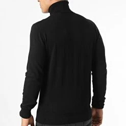 Acheter ✔️ Pull Col Roulé PLBEAL4 Noir de Schott NYC 💯 -Schott NYC Soldes schott nyc 335257 PLBEAL4 BLACK 20220906T151256 04