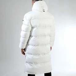 Bon marché 🔔 Doudoune Longue Capuche 2190MAX Blanc de Schott NYC 😀 -Schott NYC Soldes schott nyc 340806 2190MAX WHITE 20220929T161446 04