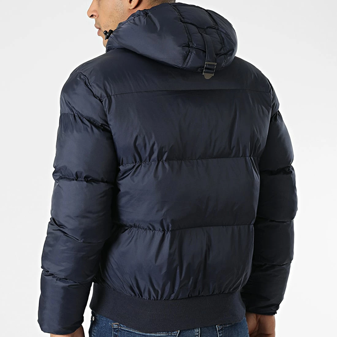 Budget 👍 Doudoune Capuche Chicago Bleu Marine de Schott NYC 👏 6 Budget 👍 Doudoune Capuche Chicago Bleu Marine de Schott NYC 👏 – Image 4