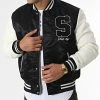 Offres 🔥 Veste Teddy Coachman Noir Blanc de Schott NYC ❤️ -Schott NYC Soldes schott nyc 342514 COACHMAN BLACK OFF WHITE 20221010T124152 01