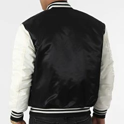 Offres 🔥 Veste Teddy Coachman Noir Blanc de Schott NYC ❤️ -Schott NYC Soldes schott nyc 342514 COACHMAN BLACK OFF WHITE 20221010T124156 04