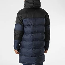 Tout neuf 🌟 Doudoune Capuche Longue Ontario Bleu Marine de Schott NYC 😀 -Schott NYC Soldes schott nyc 342928 ONTARIO BLACK NAVY 20221010T160124 04