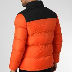 Tout neuf 🎁 Doudoune Utah Orange Vif de Schott NYC 🔔 -Schott NYC Soldes schott nyc 343614 UTAH ORANGE 20221013T151316 04