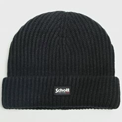 Promo 🎁 Bonnet Rylan Noir de Schott NYC 🔥