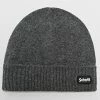 Grosses soldes ⭐ Bonnet Lance Gris Anthracite Chiné de Schott NYC 🌟 -Schott NYC Soldes schott nyc 345301 HATLANCE ANTHRACITE 20221122T074844 01