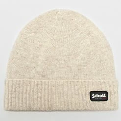 Acheter 💯 Bonnet Lance Beige Chiné de Schott NYC ✔️