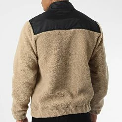 Top 10 ✔️ Veste Zippée Fourrure Mouton Sward 1 Beige de Schott NYC 🎁 -Schott NYC Soldes schott nyc 345308 SWWARD1 BEIGE 20221027T152224 04