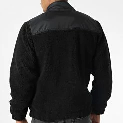 Nouveau 😀 Veste Zippée Fourrure Mouton Sward 1 Noir de Schott NYC 🌟 -Schott NYC Soldes schott nyc 345309 SWWARD1 BLACK 20221027T152203 04