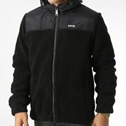 Top 10 ✨ Veste Zippée Capuche Fourrure Mouton Sward 2 Noir de Schott NYC 🛒