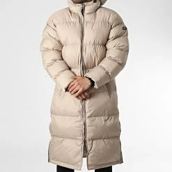 Sortie 😉 Doudoune Longue A Capuche 2190Max Beige de Schott NYC 😍 -Schott NYC Soldes schott nyc 347374 2190MAX BEIGE 20221109T161653 03