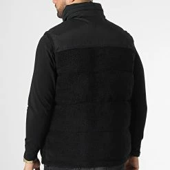 Remise 😉 Doudoune Sherpa Capuche Sans Manches Utahsherpav Noir de Schott NYC 🥰 -Schott NYC Soldes schott nyc 347695 UTAHSHERPAV BLACK 20221110T151339 04