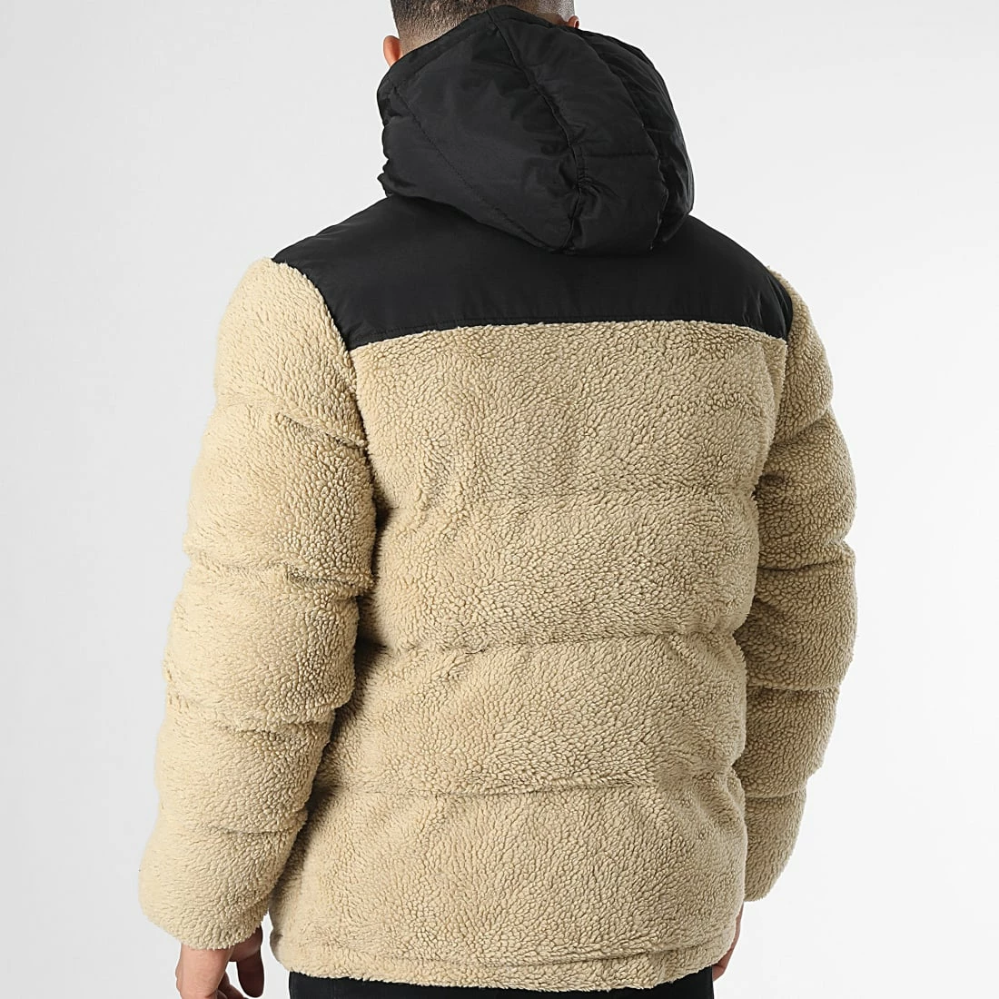 Vente flash ⌛ Doudoune Sherpa Capuche Utahsherpa2 Beige de Schott NYC 👍 6 Vente flash ⌛ Doudoune Sherpa Capuche Utahsherpa2 Beige de Schott NYC 👍 – Image 4
