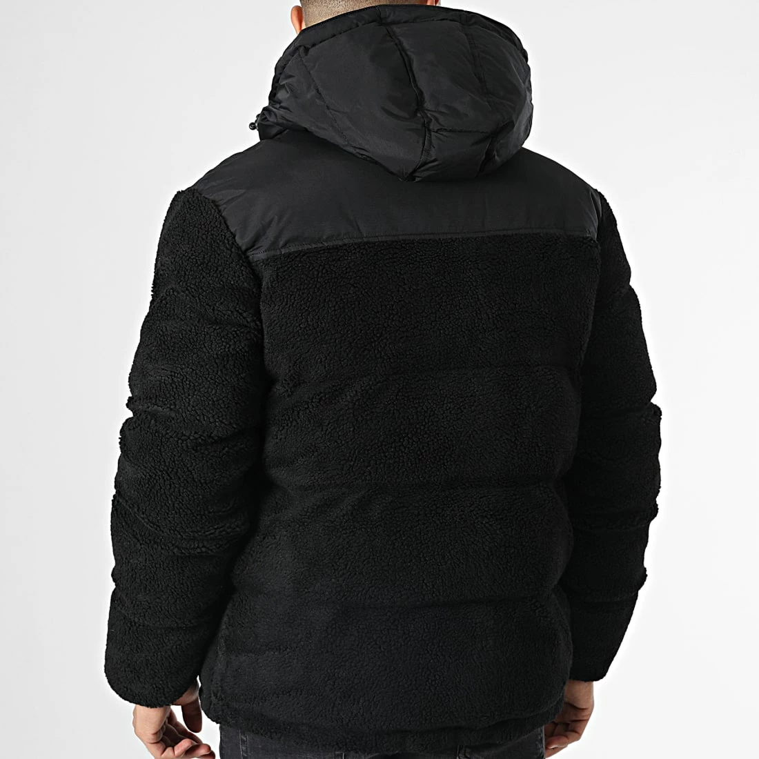 Top 10 🎁 Doudoune Sherpa Capuche Utahsherpa2 Noir de Schott NYC 😍 6 Top 10 🎁 Doudoune Sherpa Capuche Utahsherpa2 Noir de Schott NYC 😍 – Image 4