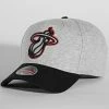 Tout neuf 🎉 Casquette 186 Redline Miami Heat Gris Chiné Réfléchissant de Mitchell and Ness ✔️ -Schott NYC Soldes mitchell and ness 270699 6HSSS21HW035 MHE GYBK 20210621T121953 01