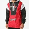 Meilleure vente 🤩 Coupe-Vent Col Zippé Chicago Bulls OJPO1038 Rouge Noir de Mitchell and Ness 😉 -Schott NYC Soldes mitchell and ness 285812 OJPO1038 CBU YYPPPSCAR 20210929T152418 01