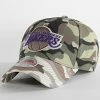 Nouveau 😀 Casquette Woodland Desert Los Angeles Lakers Camouflage Vert Kaki de Mitchell and Ness 🔥 -Schott NYC Soldes mitchell and ness 298119 6HSSMM19494 LAL CAMO 20220126T161620 01