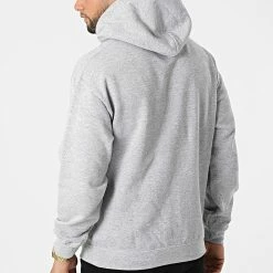 Bon marché 😉 Sweat Capuche Chicago Bulls Arch Gris Chiné de Mitchell and Ness 🔔 -Schott NYC Soldes mitchell and ness 299722 HDSSINTL104 CBU GREY 20220126T155910 04