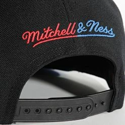 Bon marché ⌛ Casquette Snapback Day One Chicago Bulls Noir Rouge Bleu de Mitchell and Ness 😉 -Schott NYC Soldes mitchell and ness 303869 6HSSMM19227 CBU BLCK 20220216T160019 03