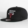 Grosses soldes ⭐ Casquette Snapback Top Spot Chicago Bulls Noir de Mitchell and Ness 😉 -Schott NYC Soldes mitchell and ness 303888 HHSS2976 CBU YYPPPBLCK 20220224T160658 01