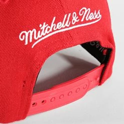 Bon marché 😀 Casquette Team Ground 2 Chicago Bulls Rouge de Mitchell and Ness ⭐ -Schott NYC Soldes mitchell and ness 303905 HHSS3257 CBU YYPPPRED1 20220224T161214 04