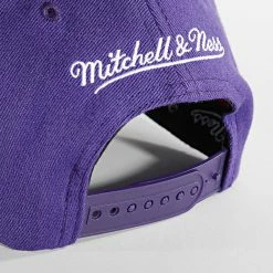 Budget ⌛ Casquette Team Ground 2 Los Angeles Lakers Violet de Mitchell and Ness 🧨 -Schott NYC Soldes mitchell and ness 303907 HHSS3257 LAL YYPPPPURP 20220224T161144 04