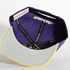 Coupon 😍 Casquette Snapback Team 2 Tone 2 Los Angeles Lakers Violet de Mitchell and Ness 🔔 -Schott NYC Soldes mitchell and ness 303918 HHSS3264 LAL YYPPPPRYW 20220216T155830 04