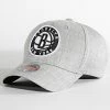 Vente flash 🌟 Casquette Team Heather 2 Stretch Brooklyn Nets Gris Chiné de Mitchell and Ness 🥰 -Schott NYC Soldes mitchell and ness 303933 HHSS3273 BNE YYPPPGYHT 20220224T161047 01