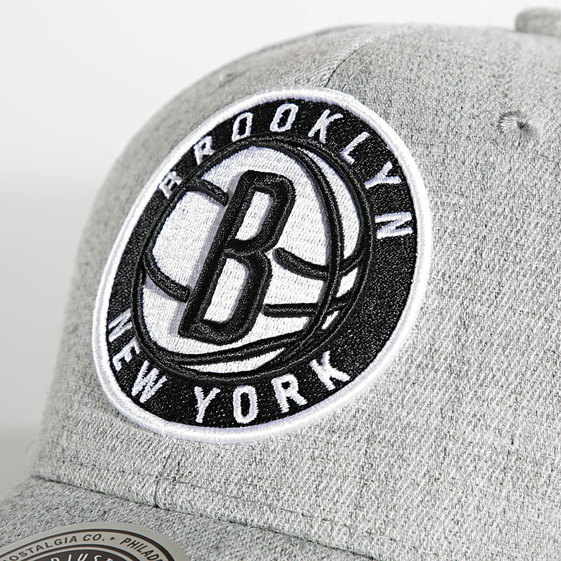 Vente flash 🌟 Casquette Team Heather 2 Stretch Brooklyn Nets Gris Chiné de Mitchell and Ness 🥰 4 Vente flash 🌟 Casquette Team Heather 2 Stretch Brooklyn Nets Gris Chiné de Mitchell and Ness 🥰 – Image 2