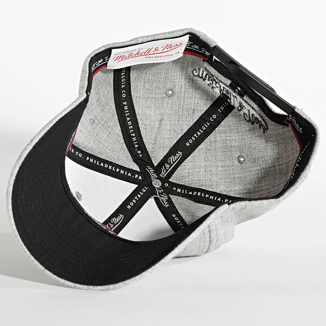 Vente flash 🌟 Casquette Team Heather 2 Stretch Brooklyn Nets Gris Chiné de Mitchell and Ness 🥰 5 Vente flash 🌟 Casquette Team Heather 2 Stretch Brooklyn Nets Gris Chiné de Mitchell and Ness 🥰 – Image 3