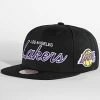 Coupon 🌟 Casquette Snapback Team Script 2 Los Angeles Lakers Noir de Mitchell and Ness ⭐ -Schott NYC Soldes mitchell and ness 303937 HHSS3280 LAL YYPPPBLCK 20220224T160749 01